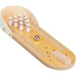 Jeu de bowling de table - marque - 10 quilles - pour adultes et enfants - portable et dcoratif