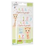 Jeu de cartes 123 sophie la girafe - 5 jeux en 1 - mixte - a partir de 2 ans