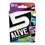 Jeu de cartes 5 alive - hasbro - version dlirante du 21 - pour enfants  partir de 8 ans
