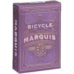 Jeu de cartes - bicycle - marquis - violet - air cushion technology - design art dco