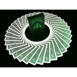 Jeu de cartes  collectionner - bicycle - metalluxe emerald limited edition cards - edition limite
