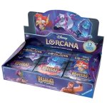 Jeu de cartes  collectionner - ravensburger - lorcana - chapitre 4 - 24 boosters - anglais - disney