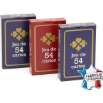 Jeu de cartes gauloise bleue et rouge - france cartes - lot de 3 - pour bridge poker et canasta Jeu de cartes gauloise bleue et rouge - france cartes - lot de 3 - pour bridge poker et canasta