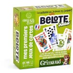 Jeu de cartes grimaud junior belote - 32 cartes - vert - pour enfants à partir de 6 ans Jeu de cartes grimaud junior belote - 32 cartes - vert - pour enfants à partir de 6 ans