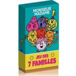 Jeu de cartes - monsieur madame - jeu des 7 familles - noir - rectangulaire - enfant