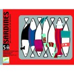 Jeu de cartes sardines - djeco - 168459 - 5 ans et plus - 2 joueurs ou plus - 10 min