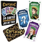 Jeu de cartes pour tock - debsy - 54 cartes - 2 jokers - 6 joueurs max - � partir de 6 ans - papier 310g ...