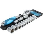 Jeu de cls  cliquet - ferrestock - fsksoc122 - durabilit et rsistance leves - acier au chrome vanadium ...