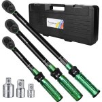 Jeu de cls dynamomtriques 14 et 38 et 12 uharbour - kit polyvalent pour voituresmotos et vlos - haute ...