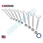 Jeux de cls mixtes en pouces facom - boite - 9 pcs - 440. ju9