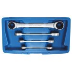 Jeu de cls torx  oeil  cliquet bgs - e6 / e8 / e10 / e12 / e14 / e18 / e20 / e24 - acier chrome - ...