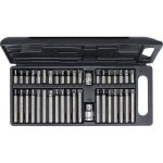 Jeu en coffret de 40 embouts combines 6 pans torx hexagonaux multidents spline