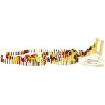 Jeu de construction en bois - goki - avdj - 4316 - 250 pices - jaune - pour enfants de 5 ans et plus ...