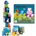 Jeu de construction - djeco - ludanimo - 23 pices - mixte