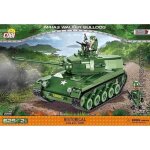 Jeux de construction - guerre du vietnam tank m41a3 walker bulldog - 625 pi�ces - 2 figurines cobi