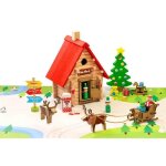 Le chalet de nol : 90 pices