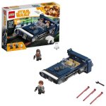 Jeu de construction - lego - 75209 - star wars - han solo landspeeder - 3 figurines incluses