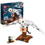 Jeu de construction lego harry potter hedwige - modle daffichage  collectionner avec ailes mobiles