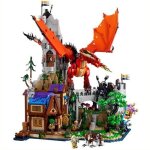 Jeu de construction - lego - ideas 21348 - dungeons et dragons - dragon rouge - 8 ans et plus