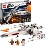 Jeu de construction - lego - x - wing fighter de luke skywalker - figurines incluses