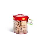Jeu de construction en mousse - edushape - ed 716071 - imitation bois - 80 pi�ces