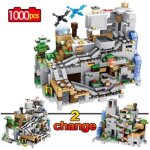 Jeux � construire compatible lego minecraft : la mine 1000 pieces