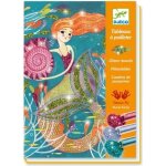 Jeu cr�atif - djeco - tableaux � pailleter la lumi�re sir�nes - convient aux enfants � partir de 7 ans ...