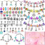 Jeu de creation de bijoux 100 pcs cadeau fille 5 6 7 8 9 10 11 12 ansbracelet filleidee cadeau ado fillekit ...