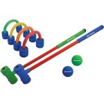 Jeu de croquet junior en mousse schildkrt - blanc / multicolore - a partir de 3 ans
