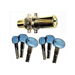 Jeu de cylindres fichet 787 . 6 cl�s mottura pour serrure fichet 787 .