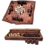 Jeu d�checs m�di�val qnqa - �checs viking en bois 22x22 cm