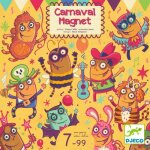 Jeu de dext�rit� et d�duction - djeco - carnaval magnet - mixte - blanc - enfant