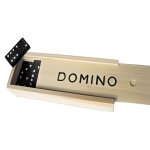 Jeu de domino en bois - 608 - jeu de soci�t� - enfant - mixte - jeu de plateau - 2 joueurs ou plus