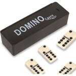 Jeu de dominos enfants et adultes domino bo�te coffret couvercle coulissant