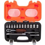 Jeu de douilles bahco 1 / 4 po 16 pcs s160 - alliage dacier haute performance - bo�te plastique hdpe