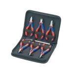 Jeu doutils pour l�lectronique - kpx - 6 pcs - pinces �lectroniques - polyester