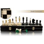 Jeu dchecs - master of chess - haut de gamme - chiquier en acajou et sycomore - 32 pices - 2 joueurs ...