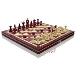 Jeu déchecs et de dames lovely cherry kingdom - master of chess - 35cm - multicolore - bois Jeu déchecs et de dames lovely cherry kingdom - master of chess - 35cm - multicolore - bois