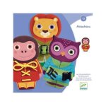 Jeu ducatif - djeco - attachtou - bois - dveloppement de la dextrit fine - mixte