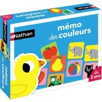 Jeu �ducatif - nathan - m�mo des couleurs - 54 jetons grand format - pour enfants de 2 ans et plus