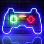 Jeu enseignes au n�on signe de lumi�re au n�on art mural n�ons � led bleu veilleuse au n�on pour enfants ...