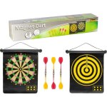 Jeu de fl�chettes avec 2 plateaux et 6 fl�chettes magn�tiquesjouable sur 2 facespour lint�rieur et lext�rieur ...