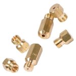 Jeu dinjecteurs gaz naturel - faure - cuisinire - jaune - compatible avec plusieurs modles