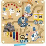 Jeu de labyrinthe magn�tique vilac - cirque michelle carlslund - �veille les sens des plus petits