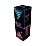 Jeu light beer pong kit noir