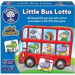 Jeu de loterie - orchard - little bus lotto - 24 tuiles animaux - 4 bus colors - 3 ans et plus