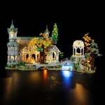 Jeu de lumi�res compatible avec lego le seigneur des anneaux : fondcombe (rivendel) - kit d�clairage ...