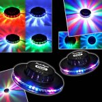 Jeu de lumi�re pack light 2 effets ovni led rvb festinight