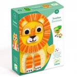 Jeu magn�tique - djeco - zanimals - 32 pi�ces magn�tiques - mixte - a partir de 24 mois