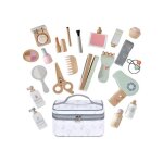 Jeux maquillage et coiffure - enfant - malette en bois - 23 pices - cadeau fille 3 - 8 ans - couleur ...